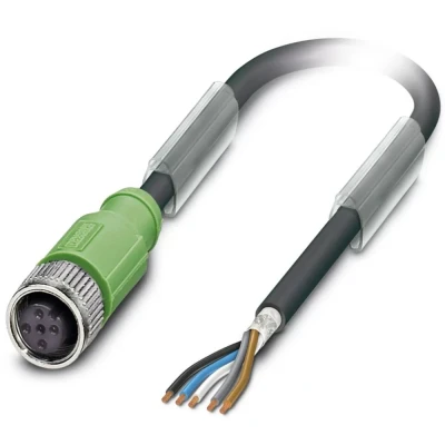 Afbeelding van Phoenix Contact 1500758 Sensor/actuator connector, geassembleerd M12 Aantal polen: 5 Bus, recht 10.00 m 1 stuk(s)