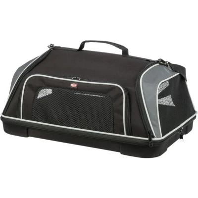 Afbeelding van TRIXIE HONDENTAS VLIEGTUIGTAS BOARDING ZWART GRIJS 55X23X40 CM