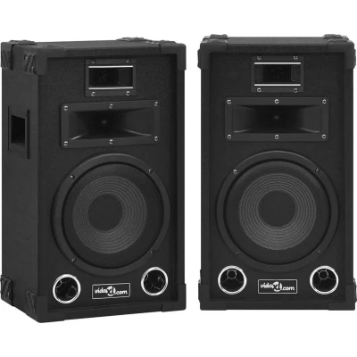 Afbeelding van vidaXL Hifi podiumluidsprekers 2 st passief professioneel 800 W zwart
