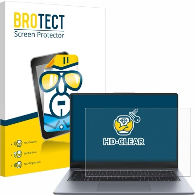 Afbeelding van BROTECT Screenprotector voor Huawei MateBook D 14 2024 Folie Beschermfolie transparant