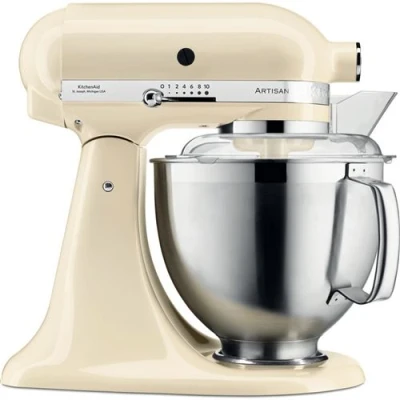 Image de KitchenAid Artisan Premium Robot Pâtissier À Tête Inclinable 4,8l 5ksm185ps Cream
