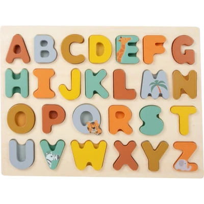 Afbeelding van Small foot reliëfpuzzel alfabet