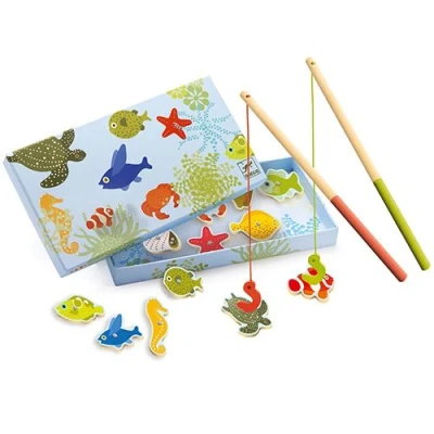 Afbeelding van Djeco magnetisch visspel zeedieren