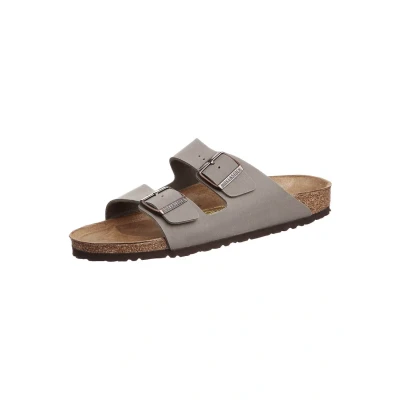 Afbeelding van Birkenstock Arizona Narrow FIT Muiltjes, Maat: 40, Stone Kunststof