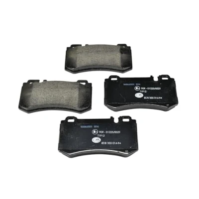 Afbeelding van HELLA 8DB 355 014 941 Remblokkenset Geschikt voor slijtage waarschuwingscontact MERCEDES BENZ: CLK Coupe, S Class Saloon, Convertible