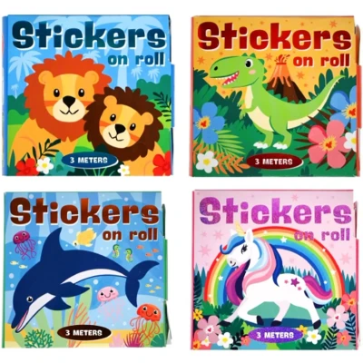Afbeelding van 4x Stickers op rol