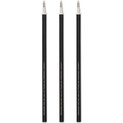 Afbeelding van Legami Erasable Pen Refills 3 stuks Zwart Navulling
