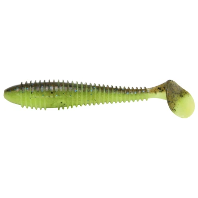 Afbeelding van Keitech Swing Impact Fat 9,6cm Chartreuse Belly (6 stuks) Shad