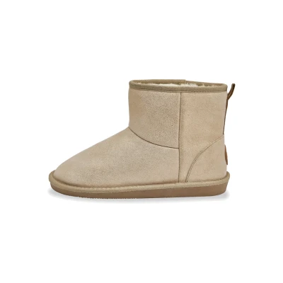 Afbeelding van Les Tropeziennes par M Belarbi Chimet Snowboots, Dames, Maat: 41, Beige Leer
