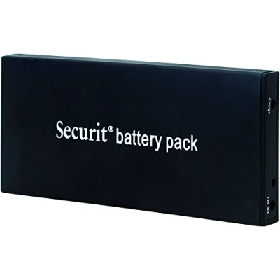 Afbeelding van SECURIT Batterij Voor menuhouder met LED verlichting Waterdicht Batterijduur 6 tot 36 uur restaurant, café, bar Zwart