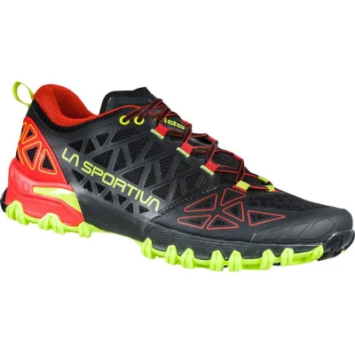 Afbeelding van La Sportiva Bushido II Trailrunningschoenen Heren Black / Goji 45