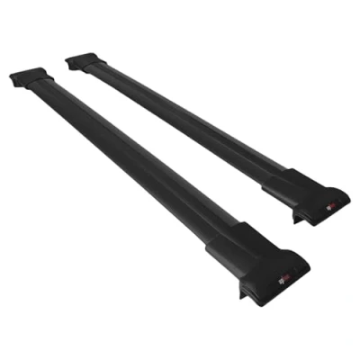 Afbeelding van accessorypart Geschikt voor Dacia Duster 2 (HM) 2018 2024 Fly Model Dakdrager Railing Auto Bagagedrager Zwart Aluminium stangen