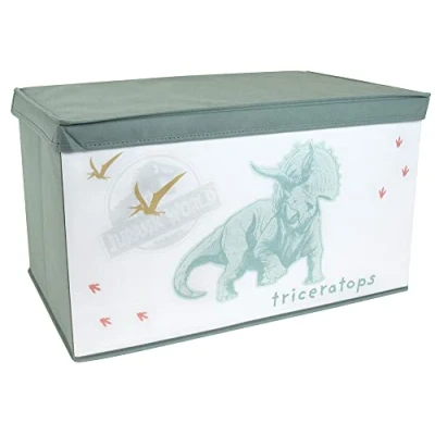 Afbeelding van Jurassic World Speelgoedkist Opvouwbaar, Triceratops B 56,5 x D 36 cm H31
