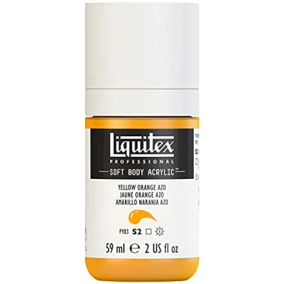 Afbeelding van Liquitex Professional Soft Body Acryl 59 ml Geel Oranje AZO