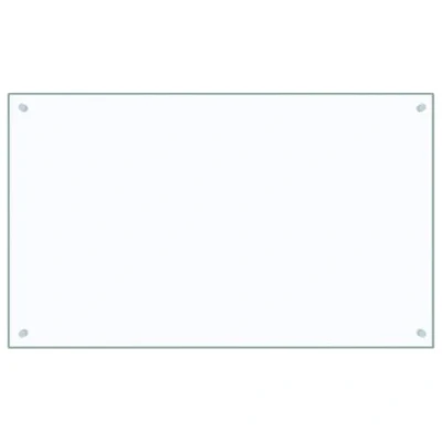 Image de vidaXL Dosseret de cuisine Transparent 100x60 cm Verre trempé249477