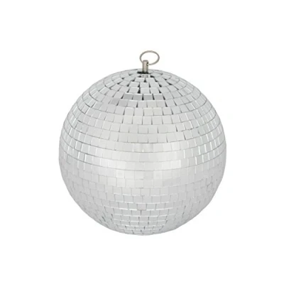 Afbeelding van Qtx MB 20 spiegelbol helder glas met een diameter van 20cm doorsnede