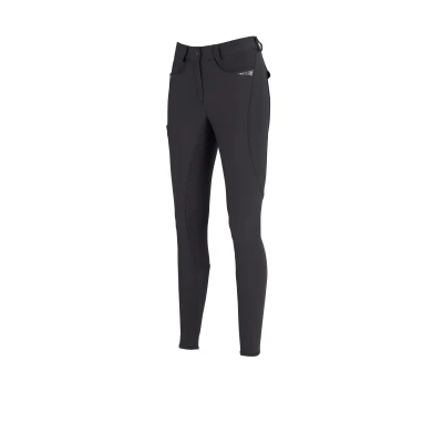 Image de Pikeur Pantalon d&#039;Équitation Laure Full Grip Anthracite 46