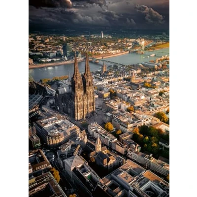 Afbeelding van Ravensburger puzzel 12000483 Dom van Keulen 1000 stukjes voor volwassenen en kinderen vanaf 14 (1000 onderdelen)