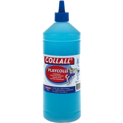 Afbeelding van Collall Playcoll blauwe kinderlijm op waterbasis