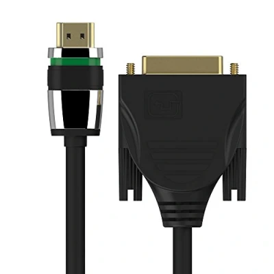 Afbeelding van Purelink HDMI (type A) DVI (1 m, HDMI, DVI), Videokabel