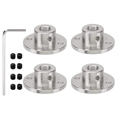 Afbeelding van CENPEK 4 x 8 mm stijve koppeling met koppelingsflens voor RC motoren