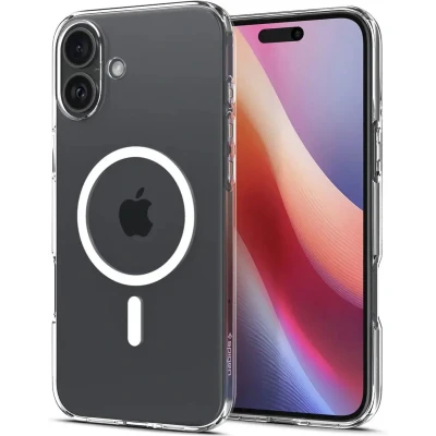 Afbeelding van Spigen iPh 16 Crystal Flex MF Cryst Clr mobiele telefoon behuizingen 15,5 cm (6.1&quot;) Hoes Transparant