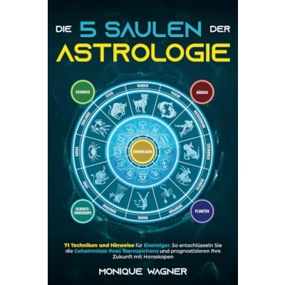 Afbeelding van die 5 Säulen der Astrologie: 71 Techniken und Hinweise für Einsteiger. So entschlüsseln Sie Geheimnisse Ihres Sternzeichens prognostizieren Ihre Zukunft mit Horoskopen