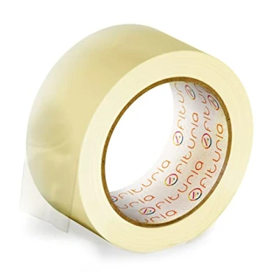Afbeelding van OFITURIA Verpakkingstape, transparant, voor het inpakken van verzend en verhuisdozen. Seal veilige, sterke verpakking (48 cm x 120 m, 1 rol)