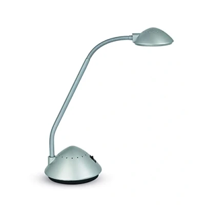 Afbeelding van Bureaulamp MAUL Arc LED zilver