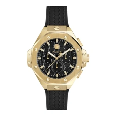 Afbeelding van Philipp Plein Chrono Royal PWPSA0124 Horloge Siliconen Zwart Ø 42 mm