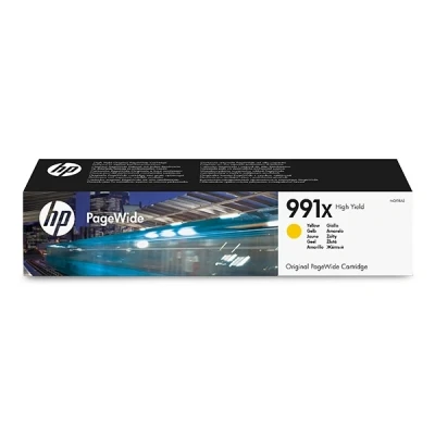 Image de Cartouche d’encre jaune PageWide HP 991X grande capacité authentique
