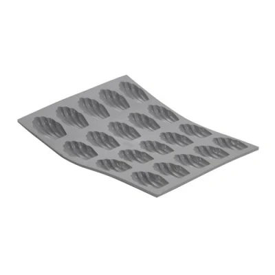 Image de Moule silicone à mini madeleines De Buyer 1851.21