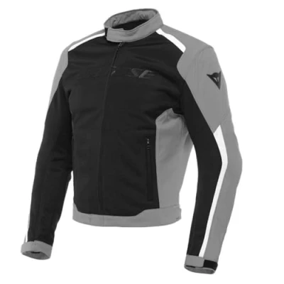 Afbeelding van Dainese Hydraflux 2 Air D Dry motor textieljas zwart/grijs 58