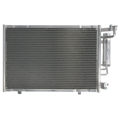 Afbeelding van BOSCH 1 986 AD2 425 Condensor Airco Met stikstofvulling droger, montagehandleiding, Zonder afdichtring 11,8mm 8,6mm 567mm R1234yf, R134a