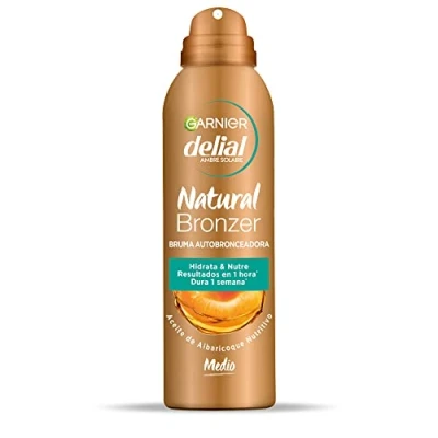 Afbeelding van Garnier Delial Natural Bronzer Zelfbruinende lichaamsnevel met abrikozenolie, 150 ml (1 stuk)