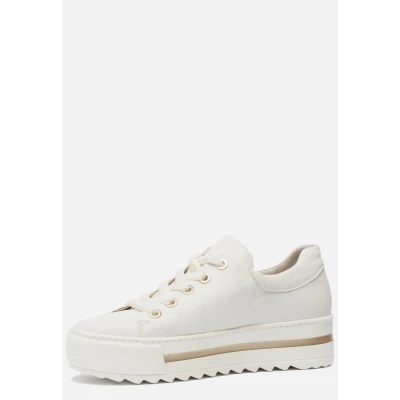 Afbeelding van Gabor Sneakers wit Leer Dames Maat 42