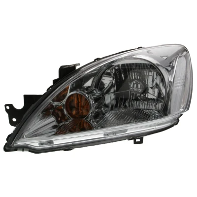 Afbeelding van ABAKUS 214 1172L LD EM Koplampen Links H4 Transparent Geel Met knipperlamp voor rechtsrijdend verkeer P43t