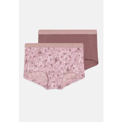 Afbeelding van Name it Nkfhipster Flower 2 PACK Onderbroeken voor kinderen, Maat: 158/164, Mauve shadows