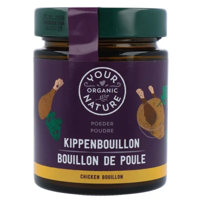 Afbeelding van Your Organic Nature Kippenbouillon Poeder Biologisch 110GR