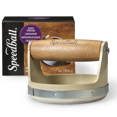 Afbeelding van Speedball Baren, blok drukbalk met een diameter van 10,2 cm