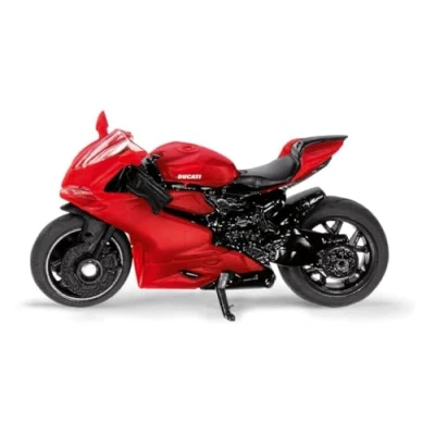 Image de siku 1385, Moto Ducati Panigale 1299, métal/plastique, rouge, béquille pliable