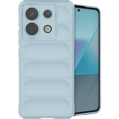 Afbeelding van iMoshion Hoesje Geschikt voor Xiaomi Redmi Note 13 Pro (5G) Siliconen EasyGrip Backcover Lichtblauw