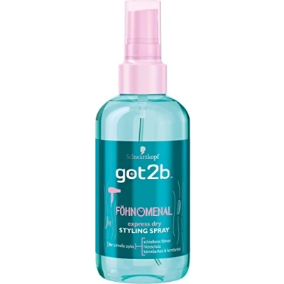 Afbeelding van Schwarzkopf Got2B Phenomenal Express Dry Styling Spray 200 ml