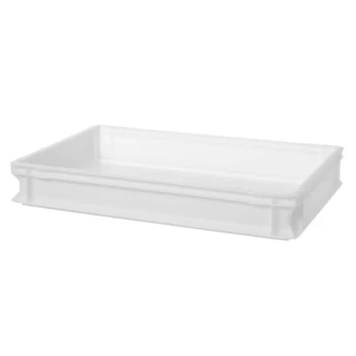 Afbeelding van AmerBox Pizzadeegdoos 18L Stapelbaar Voedselveilig polyethyleen 600x400x95mm