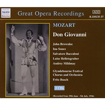 Afbeelding van Glyndebourne Festival Chorus &amp; Orch Don Giovanni (3 CD)