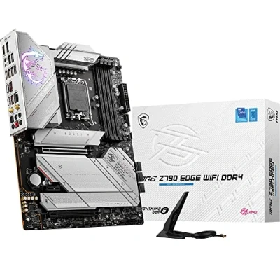 Image de Carte Mère MSI Z790 Edge Intel LGA 771 DDR4 5600MHz ATX Noir