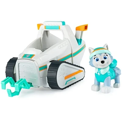 Afbeelding van Paw Patrol Everest Sneeuwjagervoertuig met verzamelfiguur, voor kinderen vanaf 3 jaar