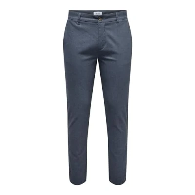Image de ONLY &amp; SONS Pantalon pour homme, Mer de montagne, 38W / 32L