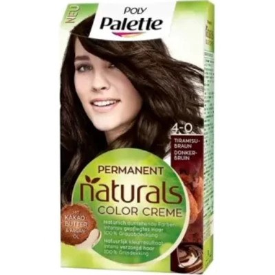 Afbeelding van Poly Palette Haarverf Naturals 4 0 Donkerbruin