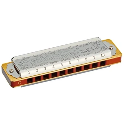 Afbeelding van Tombo Mondharmonica Folk Blues Mark II 1210 E